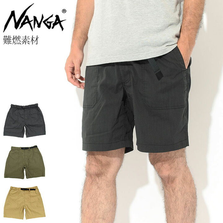 楽天市場】ナンガ NANGA ハーフパンツ メンズ ヒノック リップストップ 