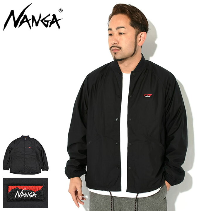 楽天市場】ナンガ NANGA ジャケット メンズ リブ カラー コーチ  