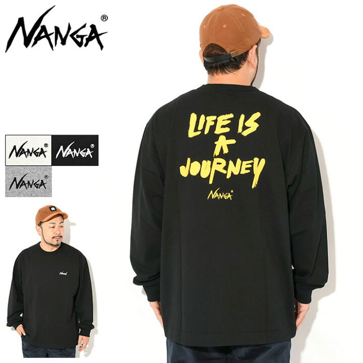 楽天市場】ナンガ NANGA ロンT Tシャツ 長袖 メンズ エコ ハイブリッド 