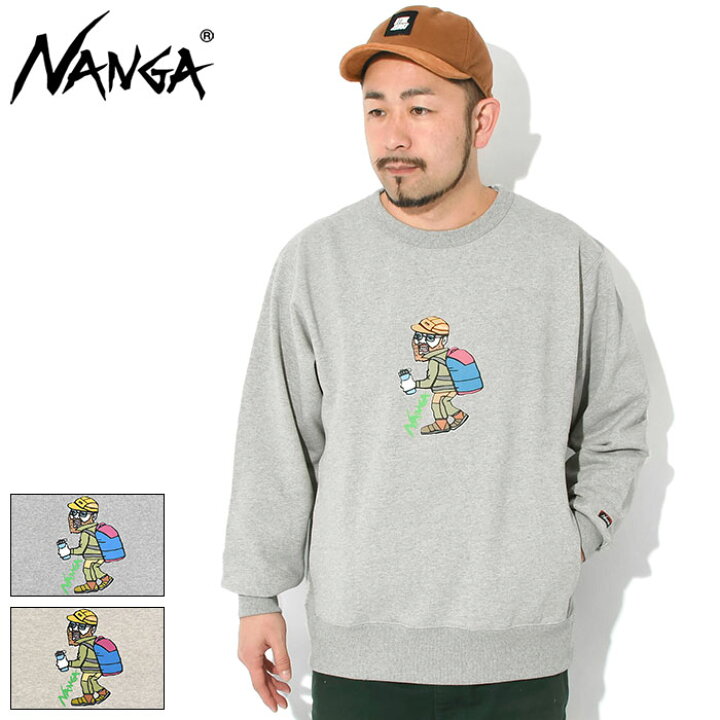 楽天市場】ナンガ NANGA トレーナー メンズ エコ ハイブリッド 