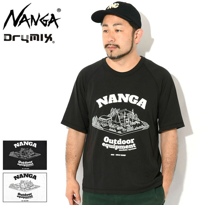楽天市場】ナンガ NANGA Tシャツ 半袖 メンズ ドライ ミックス 