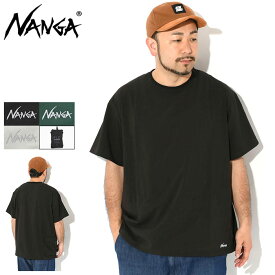 ナンガ NANGA Tシャツ 半袖 メンズ PLC エクスカーション ( NANGA PLC Excursion S/S Tee パッカブル 吸水速乾 UVカット ストレッチ ビッグシルエット オーバーサイズ ティーシャツ T-SHIRTS カットソー トップス メンズ 男性用 N2500-1P403A )[M便 1/1] ice field icefield