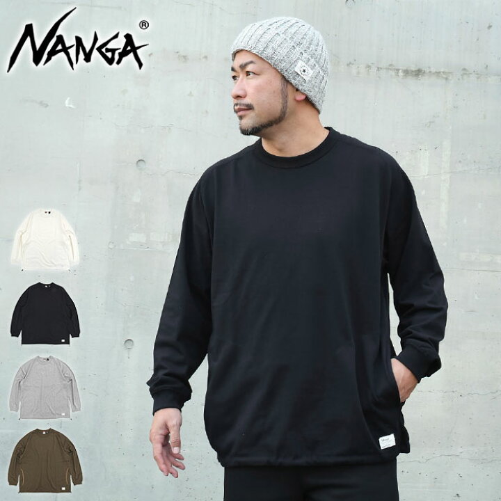 楽天市場】ナンガ NANGA ロンT Tシャツ 長袖 メンズ エコ ハイブリッド 