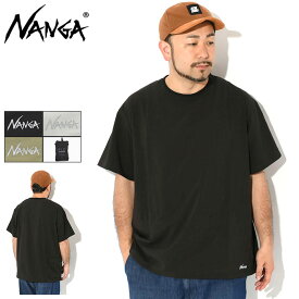 ナンガ NANGA Tシャツ 半袖 メンズ PLC エクスカーション ( NANGA PLC Excursion S/S Tee パッカブル 吸水速乾 UVカット ストレッチ ビッグシルエット オーバーサイズ ティーシャツ T-SHIRTS カットソー トップス メンズ 男性用 N2500-1P403A )[M便 1/1] ice field icefield