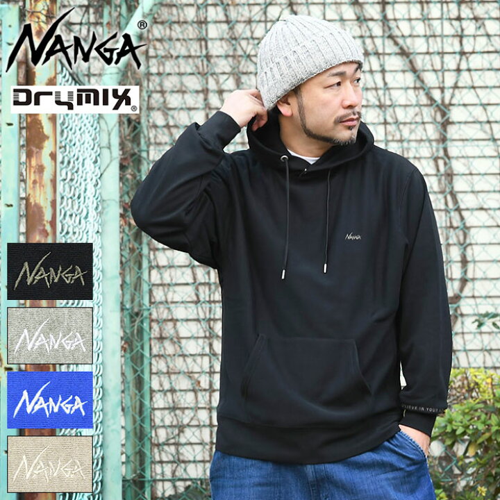 新品 25年秋冬 NANGAナンガ ドライミックス スウェット 黒 ブラックL 