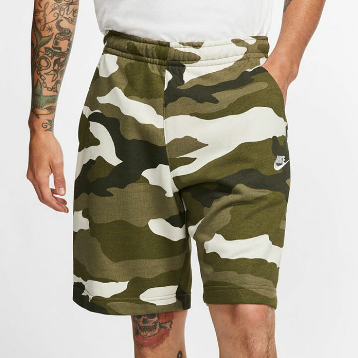 楽天市場 ナイキ Nike ハーフパンツ メンズ クラブ フレンチテリー カモ ショーツ Nike Club French Terry Camo Short 迷彩 スウェットショーツ ショートパンツ ハーフ パンツ ハーパン ボトムス メンズ 男性用 Bv29 Ice Field Icefield Ice Field アイス