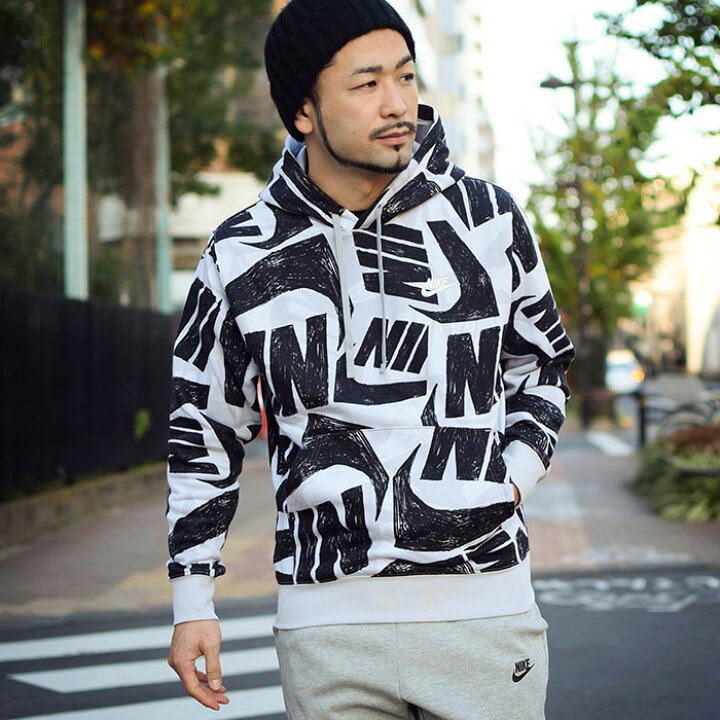 楽天市場】ナイキ NIKE パーカー プルオーバー メンズ クラブ BB AOP 