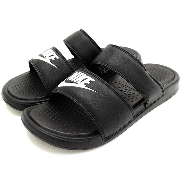 楽天市場 ナイキ Nike サンダル レディース メンズ ウィメンズ ベナッシ デュオ ウルトラ スライド Black White Nike Benassi Duo Ultra Slide Wmns シャワーサンダル スポーツサンダル Womens ウーマンズ ブラック 黒 Sandal Ladies Mens Shoes 010