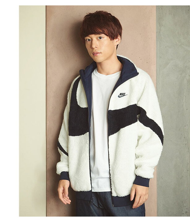 楽天市場 ナイキ Nike ジャケット メンズ Vm スウッシュ フル ジップ Nike Vm Swoosh Full Zip Jkt リバーシブル フリース Fleece Jacket Jaket アウター ジャンパー ブルゾン メンズ 男性用 Bq6546 Ice Field Icefield Ice Field アイスフィールド