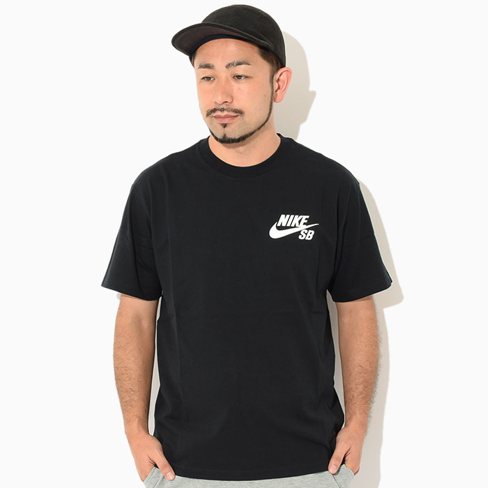 楽天市場】ナイキ NIKE Tシャツ 半袖 メンズ SB ロゴ ブラック ( nike