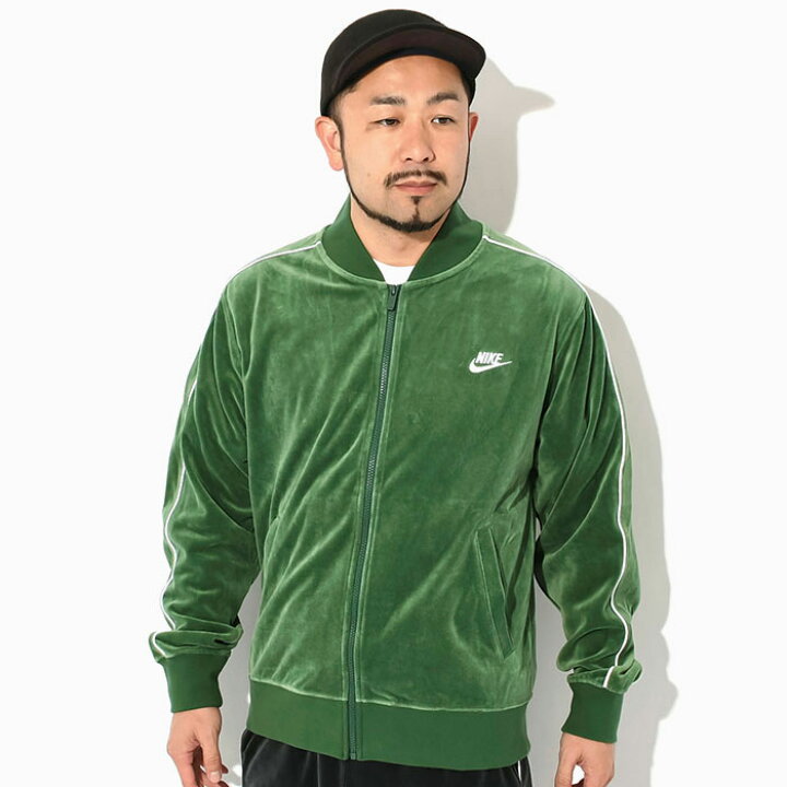 楽天市場】ナイキ NIKE ジャケット メンズ クラブ ベロア グリーン 