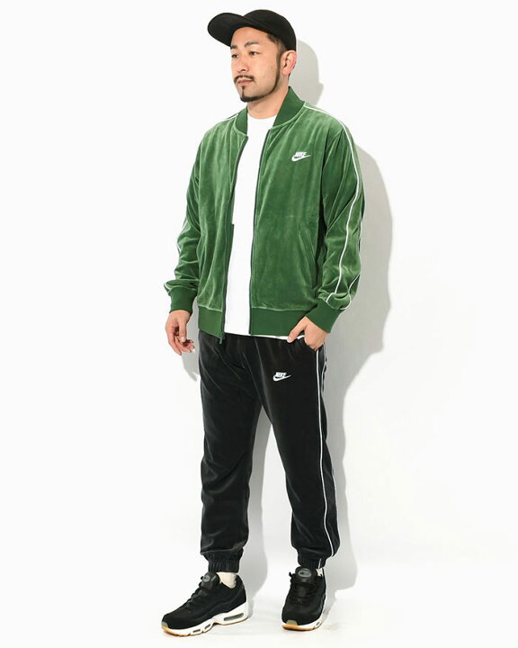 楽天市場】ナイキ NIKE ジャケット メンズ クラブ ベロア グリーン 