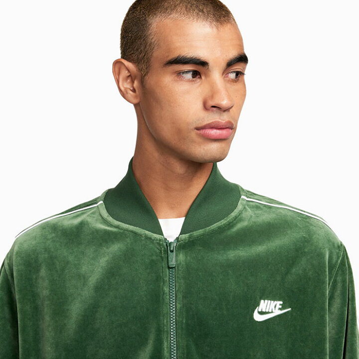 楽天市場】ナイキ NIKE ジャケット メンズ クラブ ベロア グリーン 