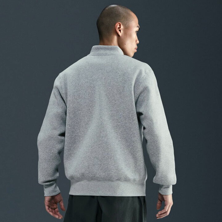 楽天市場】ナイキ NIKE トレーナー メンズ クラブ BB ハーフ ジップ Nike グレーハーフジップアップ トレーナー XL