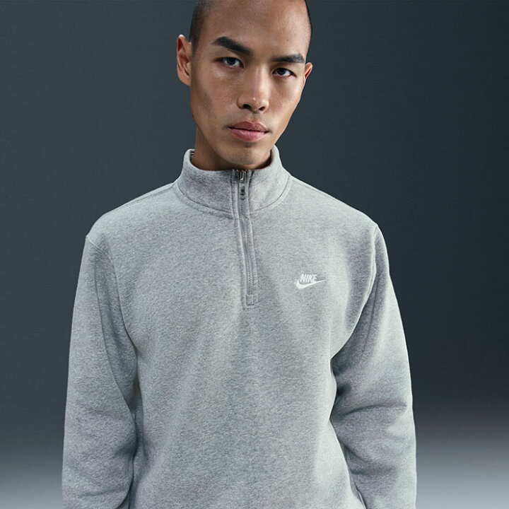 楽天市場】ナイキ NIKE トレーナー メンズ クラブ BB ハーフ ジップ 