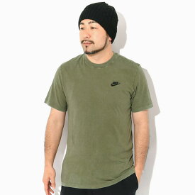 ナイキ NIKE Tシャツ 半袖 メンズ クラブ SSNL ウォッシュ SU オリーブ ( nike Club SSNL Wash SU S/S Tee Olive ティーシャツ T-SHIRTS カットソー トップス メンズ 男性用 HJ0733-222 )[M便 1/1] ice field icefield