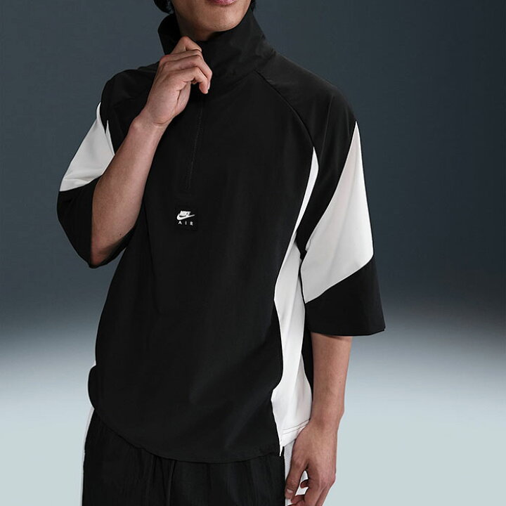 楽天市場】ナイキ NIKE シャツ 半袖 メンズ ナイキ エア ハーフ ジップ 