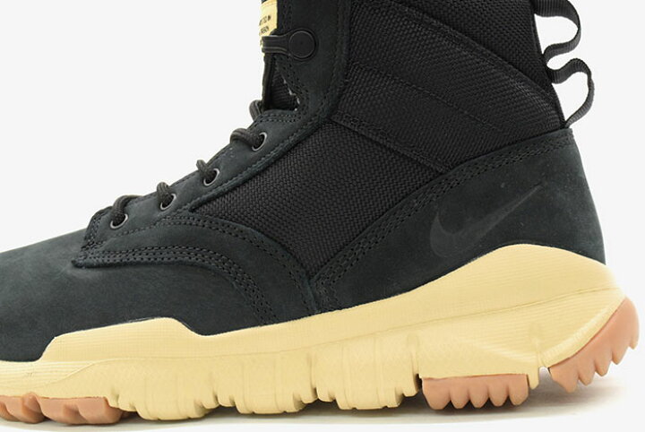 楽天市場 ナイキ Nike ブーツ メンズ 男性用 スペシャルフォースブーツ 6インチ Nsw レザー Black Mushroom Nike Sfb 6inch Nsw Leather Boot ブラック 黒 スニーカー Sneaker Mens 靴 シューズ Shoes 005 Ice Filed Icefield Ice Field アイスフィールド
