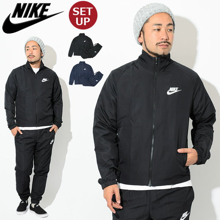 楽天市場 ナイキ Nike セットアップ メンズ ウーブン ベーシック トラックスーツ ジャケット アンド パンツ Nike Woven Basic Track Suit Jkt Pant 上下 トレーニング トラックジャケット トラックパンツ アウター ボトムス メンズ 男性用 Ice Field アイス