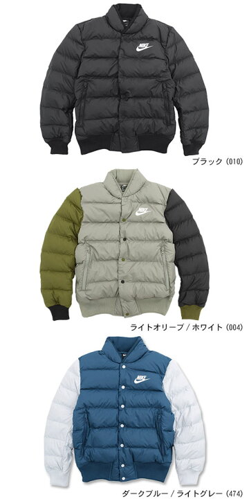 楽天市場】ナイキ NIKE ジャケット メンズ フィル ダウン ボマー(nike 