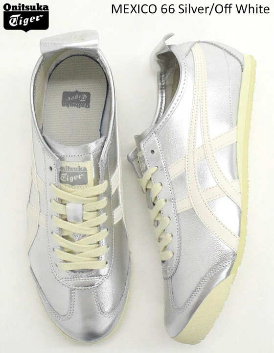 楽天市場 オニツカタイガー Onitsuka Tiger スニーカー メンズ 男性用 メキシコ 66 Silver Off White Onitsuka Tiger Mexico 66 シルバー 銀 Sneaker Mens 靴 シューズ Shoes Thl7c2 9399 Ice Field Icefield Ice Field アイスフィールド