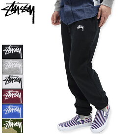 【アウトレット(不良箇所あり)】ステューシー STUSSY パンツ メンズ Training Fleece ( stussy Pant スウェットパンツ スエットパンツ ボトムス メンズ・男性用 116231 USAモデル 正規 品 ストゥーシー スチューシー ) ice field icefield