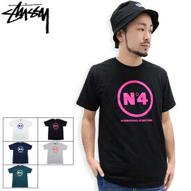 【アウトレット(不良箇所あり)】ステューシー STUSSY No4 Circle Tシャツ 半袖 ( stussy tee ティーシャツ T-SHIRTS トップス メンズ・男性用 1903514 Stussy stussy ストゥーシー スチューシー )[M便 1/1] ice field icefield