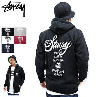 【アウトレット(不良箇所あり)】ステューシー STUSSY パーカー ジップアップ World Tour ( full zip hood…