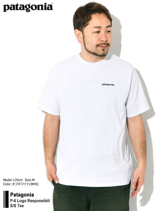 楽天市場】パタゴニア Patagonia Tシャツ 半袖 メンズ P-6 ロゴ 