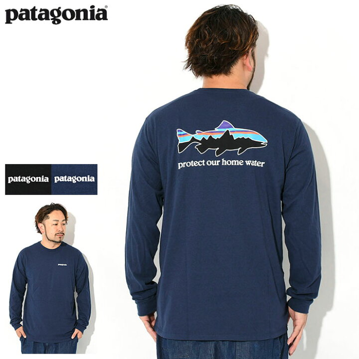 楽天市場】パタゴニア Patagonia ロンT Tシャツ 長袖 メンズ ホーム 