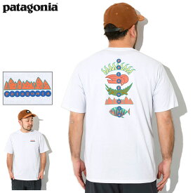 パタゴニア Patagonia Tシャツ 半袖 メンズ フィッツ ロイ ワイルド レスポンシビリティー ( Patagonia Fitz Roy Wild Responsibili S/S Tee ティーシャツ T-SHIRTS カットソー トップス アウトドア USAモデル 37702 )[M便 1/1]
