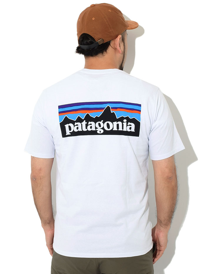楽天市場】パタゴニア Patagonia Tシャツ 半袖 メンズ P-6 ロゴ ...