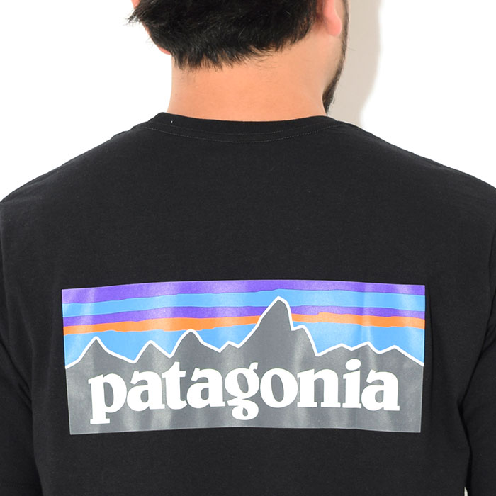 パタゴニア Patagonia Tシャツ 半袖 メンズ P-6 ロゴ レスポンシビリティー ( Patagonia P-6 Logo  Responsibili S/S Tee ティーシャツ T-SHIRTS カットソー トップス アウトドア USAモデル 38504 )[M便  1/1] ice 