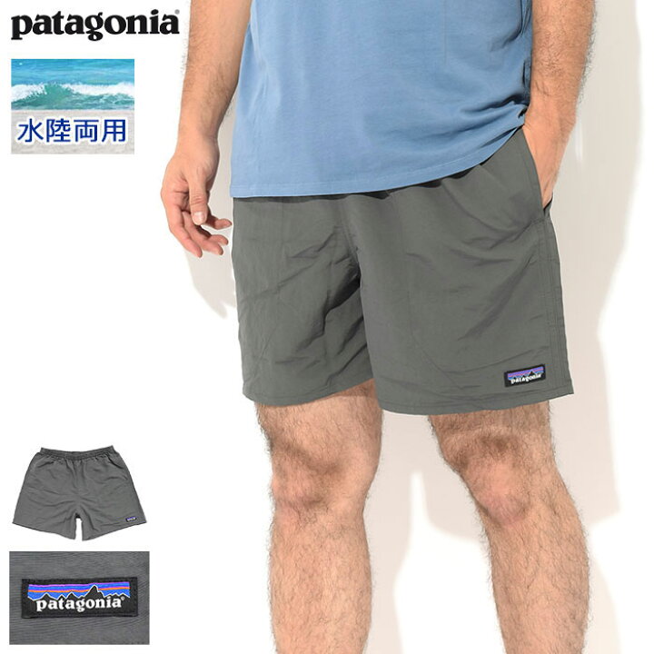 楽天市場 パタゴニア Patagonia ハーフパンツ メンズ バギーズ ショーツ 5インチ Patagonia Baggies Short 5inch Shorts ショーツ ナイロンパンツ ショートパンツ 水陸両用 水着 スイムウェア 海パン ショーツ トランク ボトムス アウトドア Usaモデル Ice