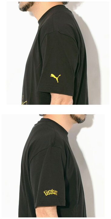楽天市場】プーマ PUMA Tシャツ 半袖 メンズ ポケモン リラックス プーマ RELAXED GRAPHIC ブラッキーＴシャツ