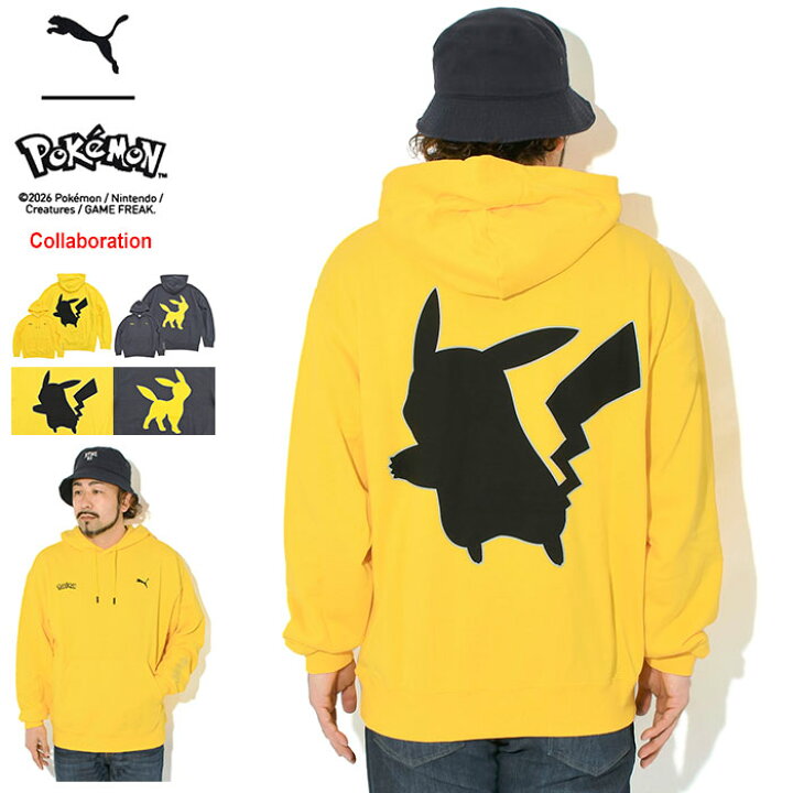 楽天市場】プーマ PUMA パーカー プルオーバー メンズ ポケモン 