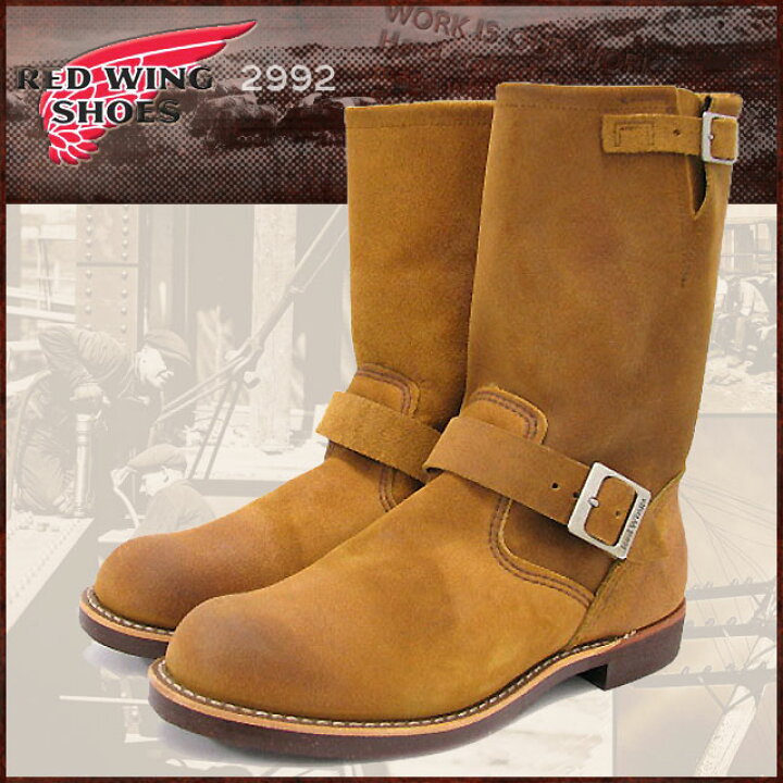 楽天市場】レッドウィング RED WING 2992 エンジニア ブーツ 茶 