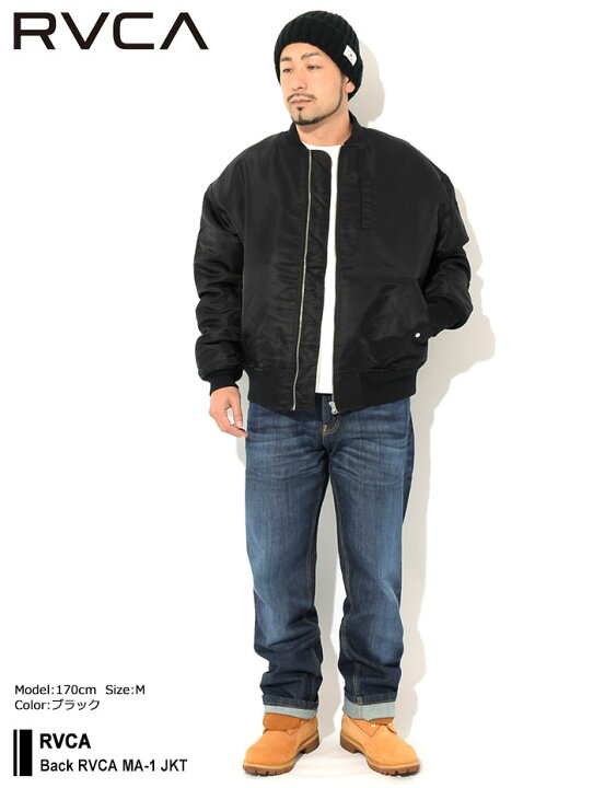 楽天市場】ルーカ RVCA ジャケット メンズ バック ルーカ エムエーワン 