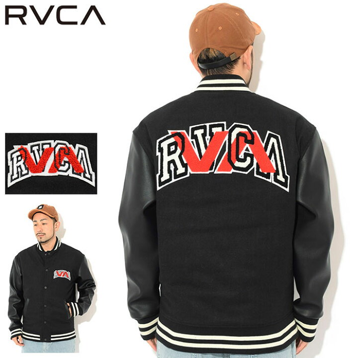 楽天市場】ルーカ RVCA ジャケット メンズ バーシティー レターマン 