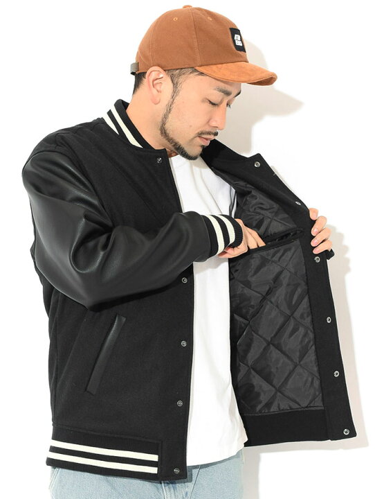 楽天市場】ルーカ RVCA ジャケット メンズ バーシティー レターマン 