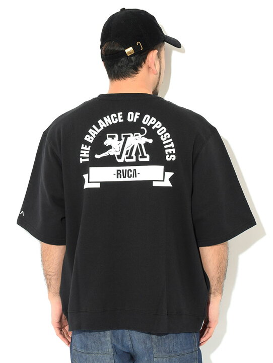 楽天市場】ルーカ RVCA トレーナー 半袖 メンズ チャンプ クルー 