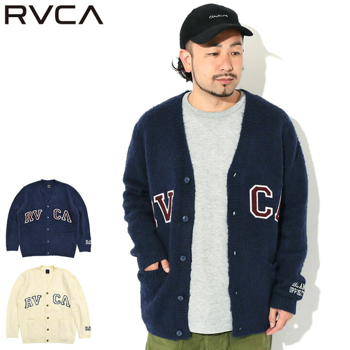 楽天市場】ルーカ RVCA カーディガン メンズ ヒッター モヘヤ ( RVCA 