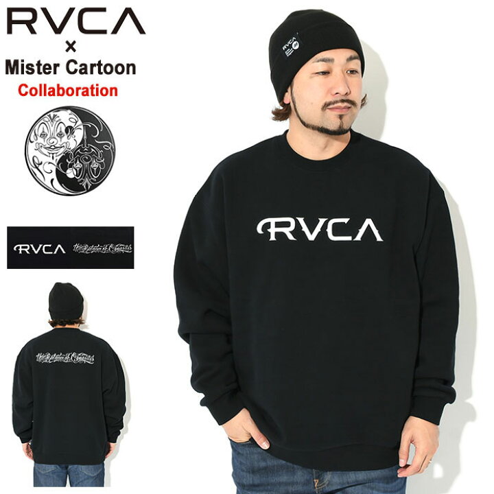 楽天市場】ルーカ RVCA トレーナー メンズ ミスター カートゥーン ロゴ 