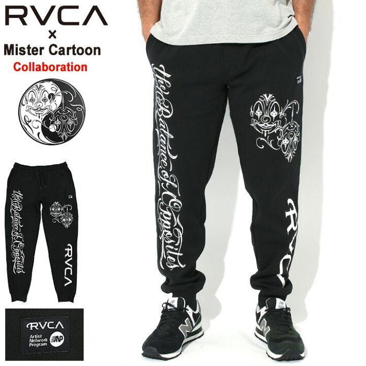 楽天市場】ルーカ RVCA パンツ メンズ ミスター カートゥーン コラボ 