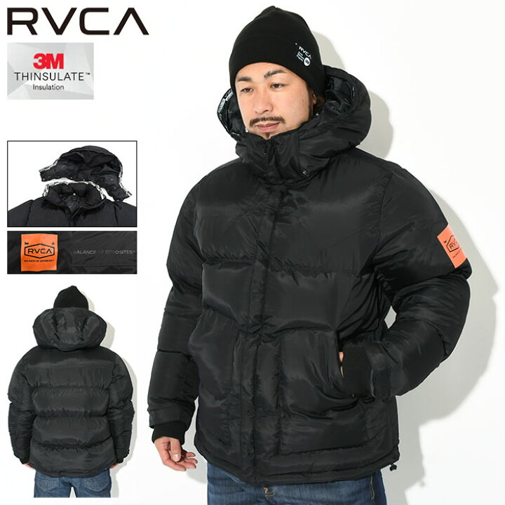 楽天市場】ルーカ RVCA ジャケット メンズ クルーシャル パファー  