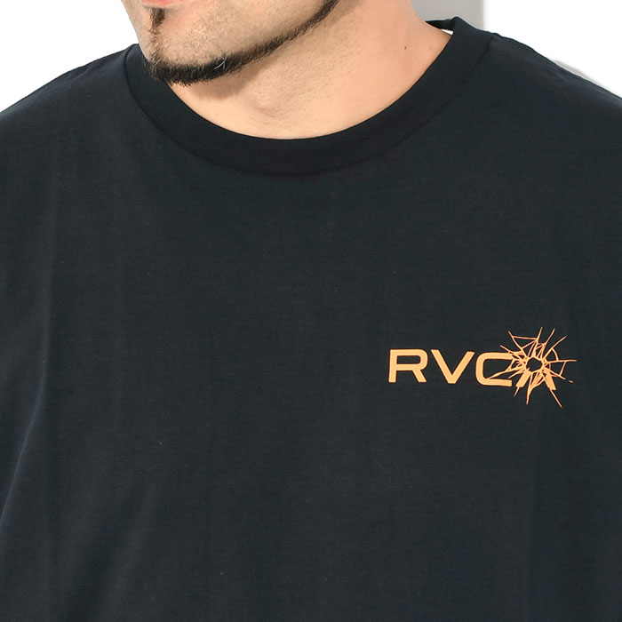 ルーカ RVCA Tシャツ 半袖 メンズ T ON HI VIS ブランク ( RVCA T ON HI VIS Blank S/S Tee  ビッグシルエット オーバーサイズ ティーシャツ T-SHIRTS カットソー トップス メンズ 男性用 BD041-271 )[M便 1/1] ice  