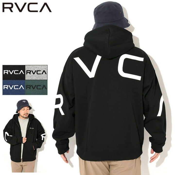楽天市場】ルーカ RVCA パーカー ジップアップ メンズ 24FW フェイク 