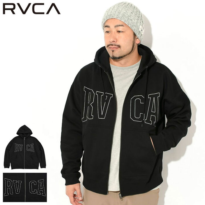 楽天市場】ルーカ RVCA パーカー ジップアップ メンズ ルーカ ステッチ 