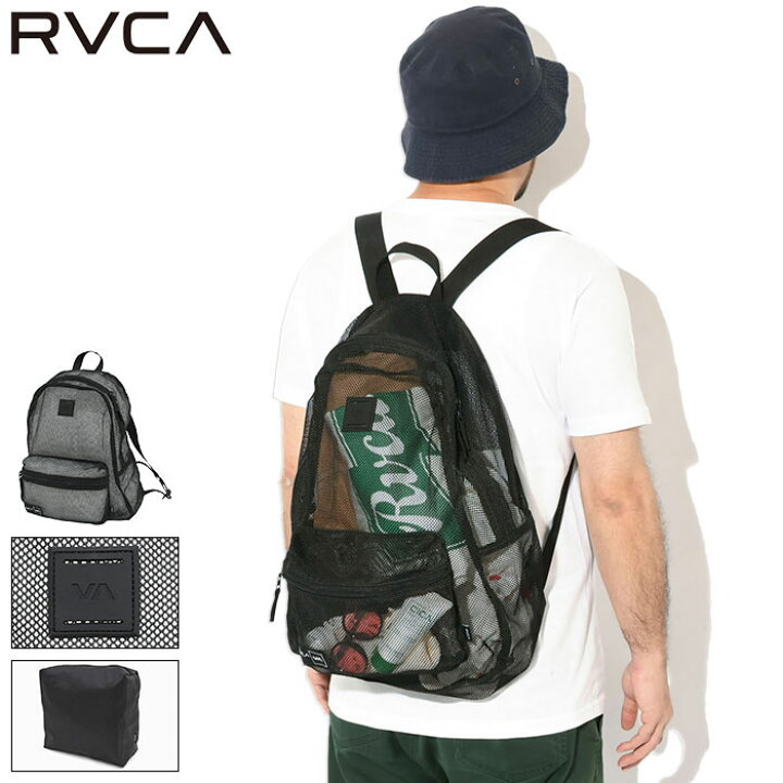 楽天市場】ルーカ RVCA リュック オール デイ メッシュ バックパック 