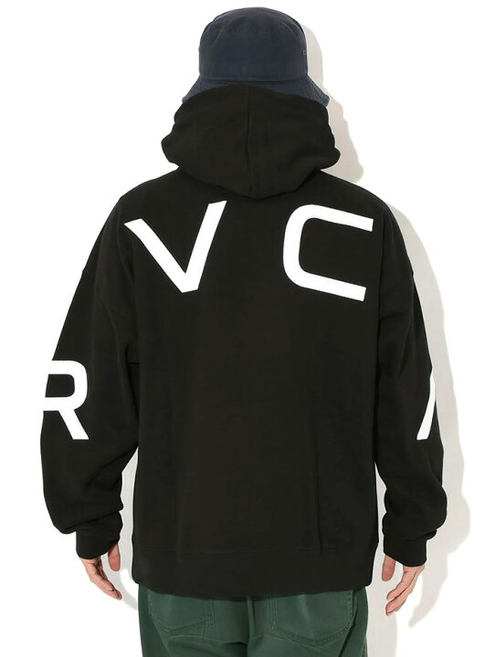 楽天市場】ルーカ RVCA パーカー ジップアップ メンズ アーチ バック 